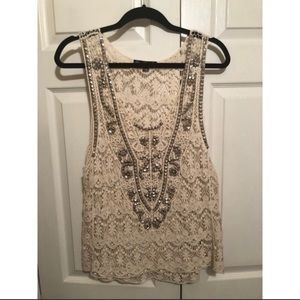Filtre crochet tank top